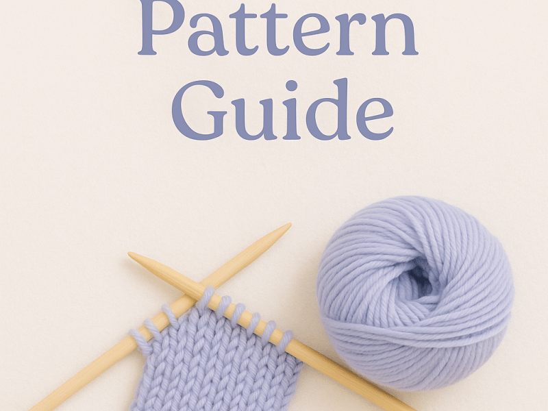 Beginner’s Guide to Reading a Knitting&nbsp;Pattern